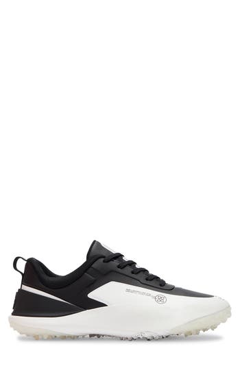 G/fore G/18 Golf Shoe In Onyx/ Snow