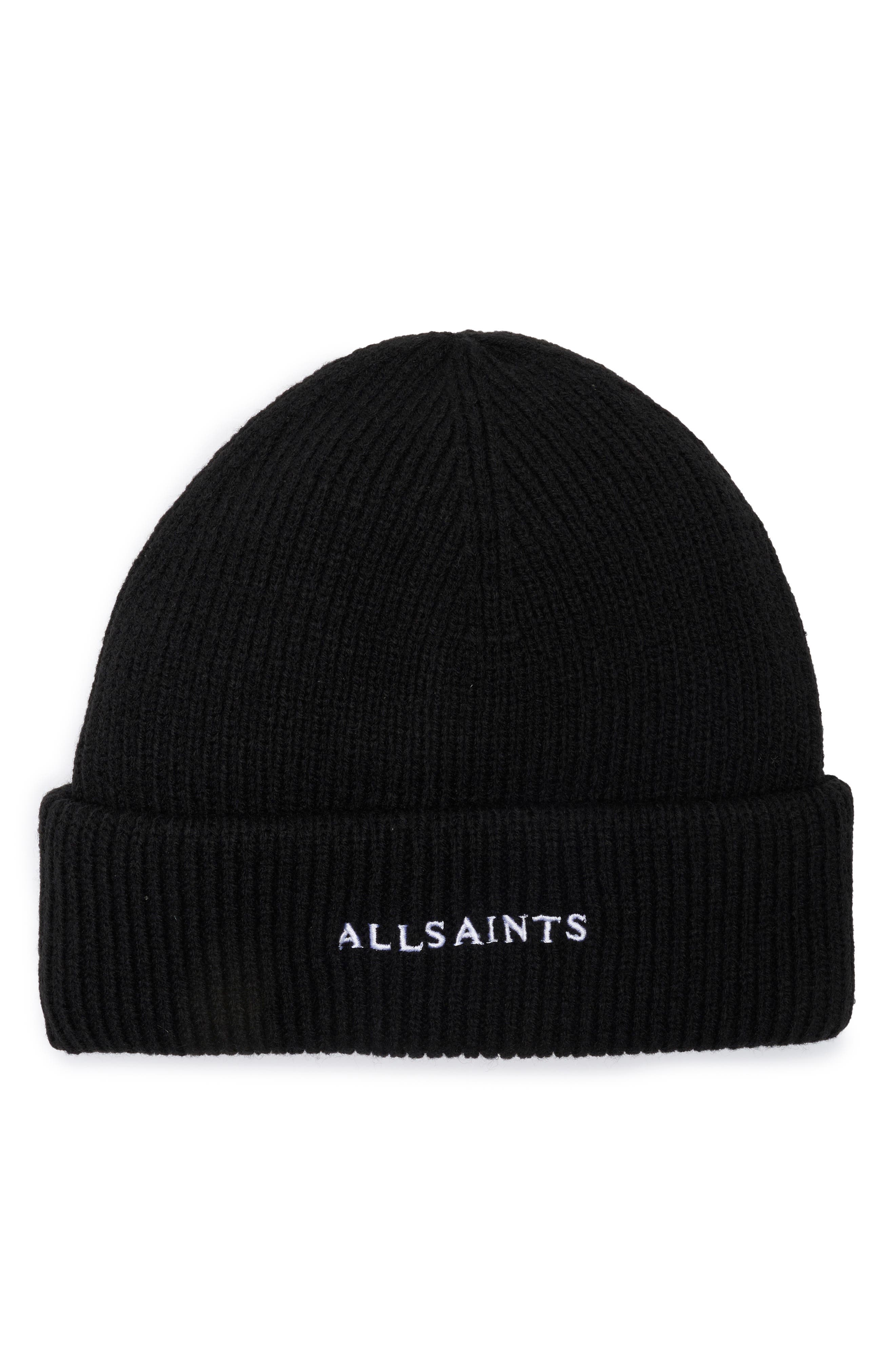 AllSaints Classic Logo Beanie