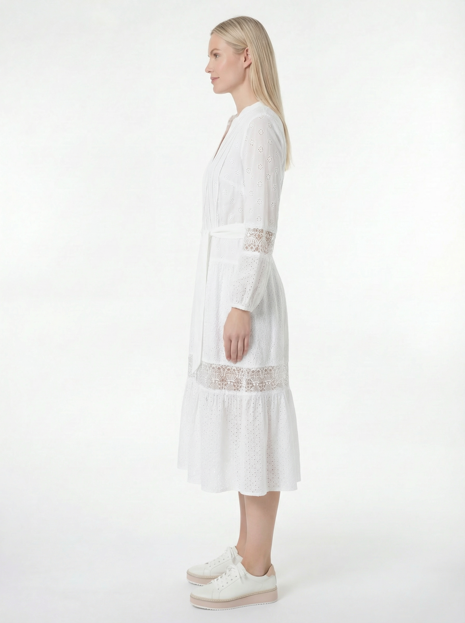 Eyelet Border Dress - image 2