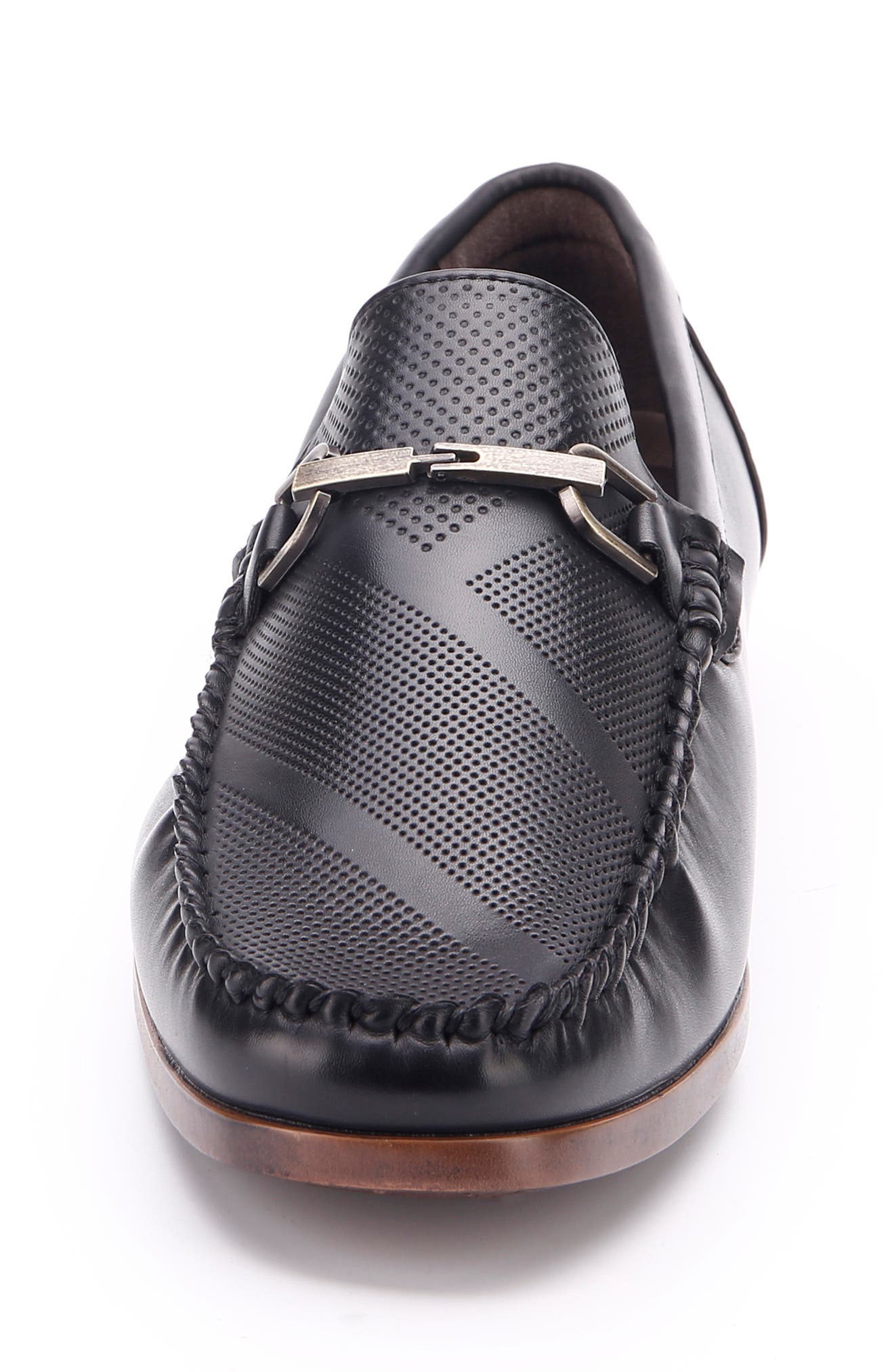 ASTON MARC Bit Loafer, Alternate, color, Black