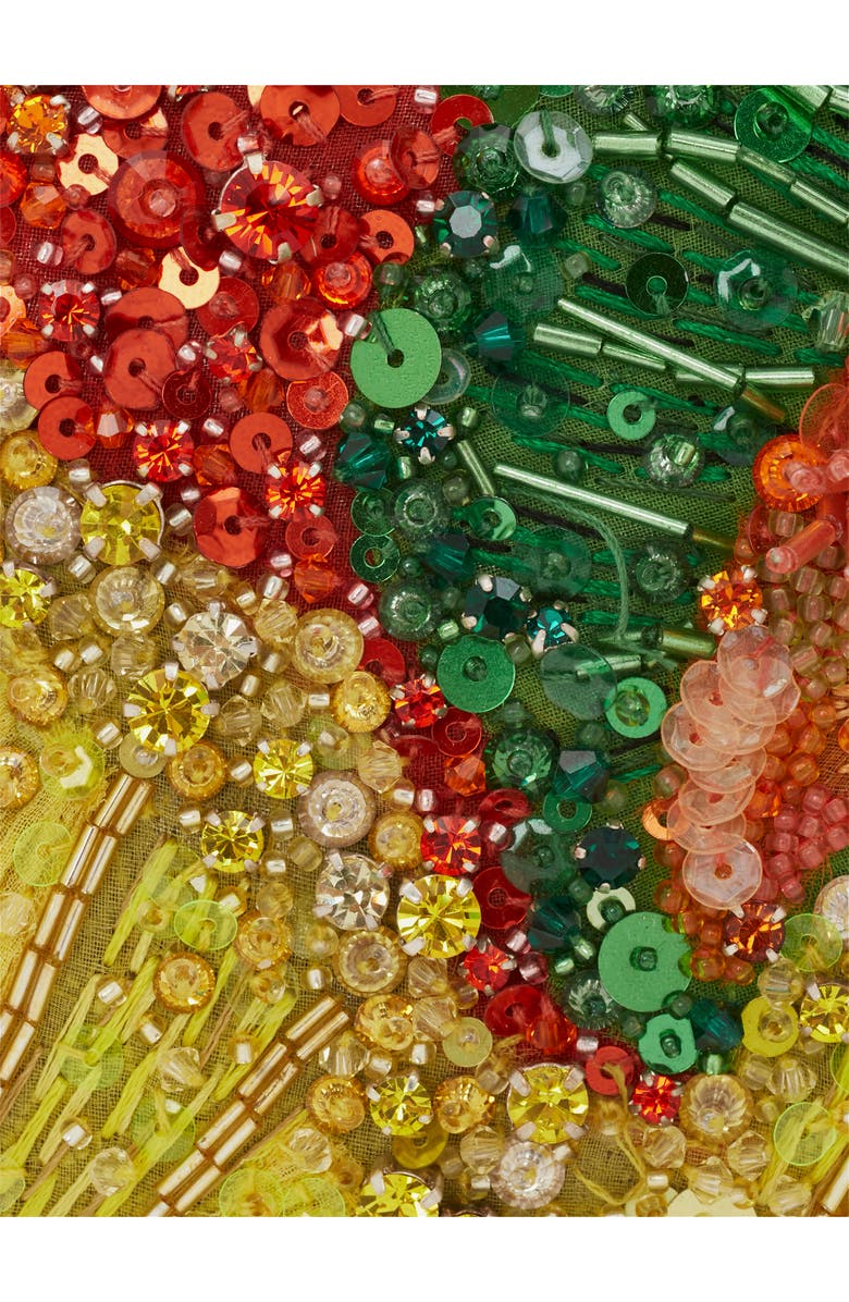 McQueen Embellished Four Ring Box Clutch, Alternate, color,