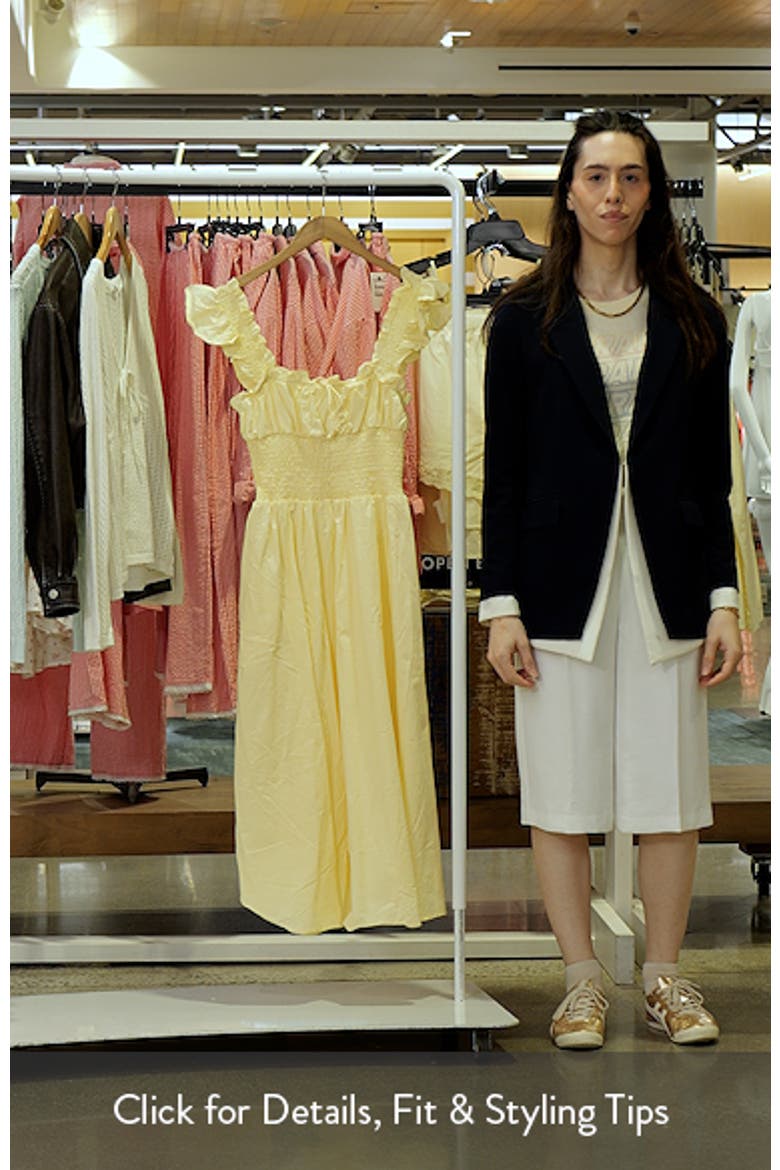 Bronte Ruffle Strap Midi Dress video