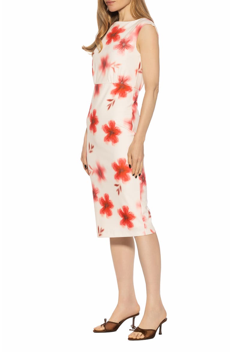 Noor Shift Dress, Alternate, color, PINK FLORAL