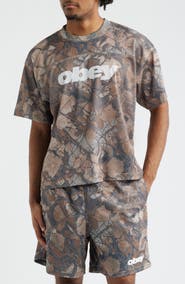 Obey Logo Camouflage Practice Jersey