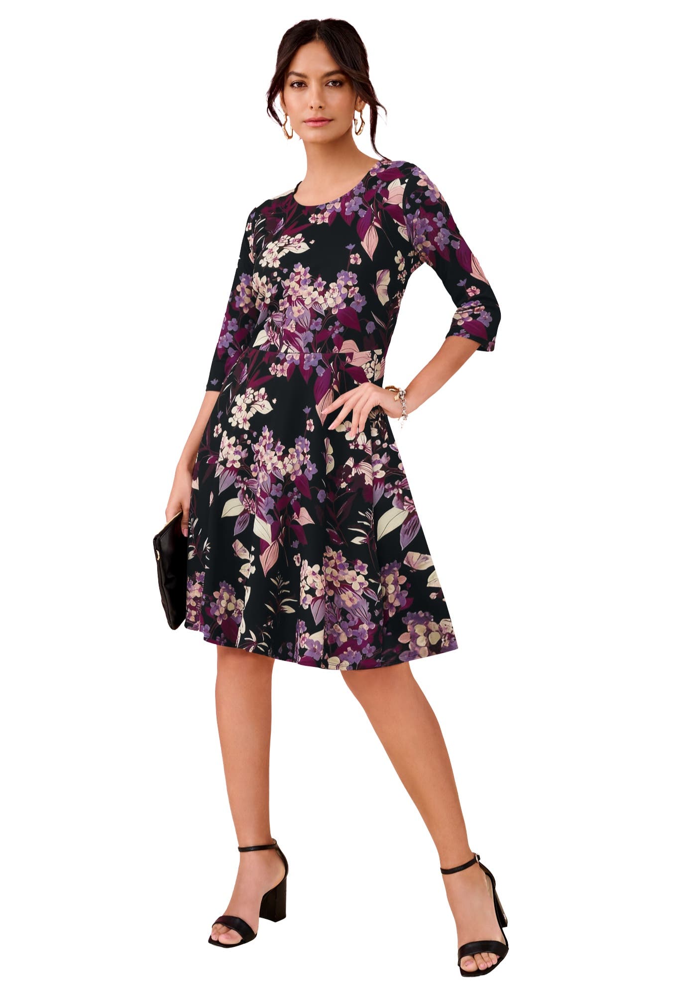 BLACK BERRY FLORAL