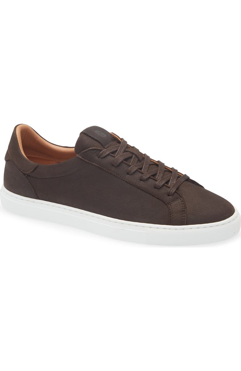GREATS Reign Low Top Sneaker, Main, color, Dark Brown