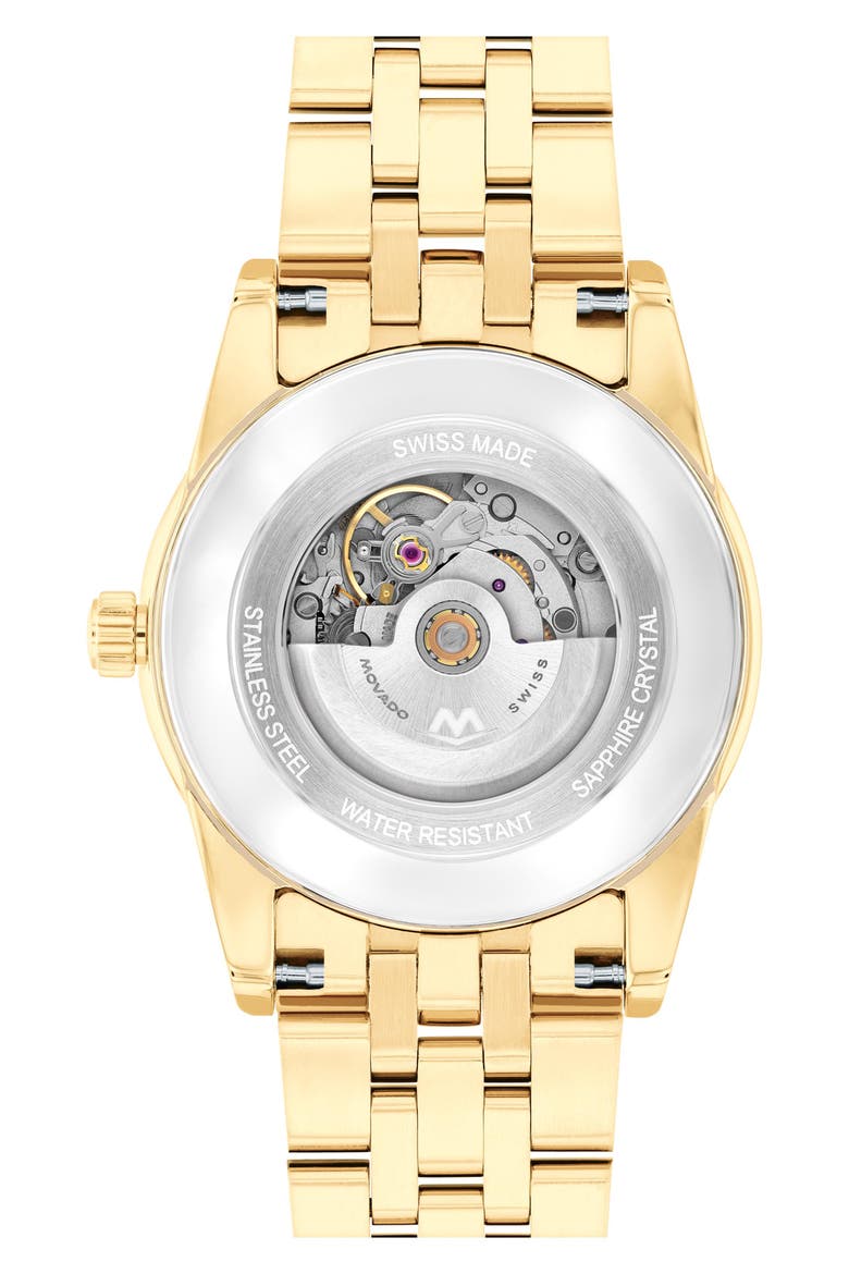 Museum Classic Automatic Bracelet Watch, 33mm, Alternate, color, GRAY