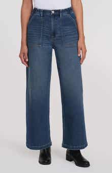 Sanctuary Denim Celeste High Waist Wide Leg Jeans