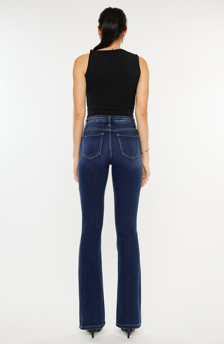 KanCan Denver Essentials High Rise Bootcut Jeans, Alternate, color, Dark Wash
