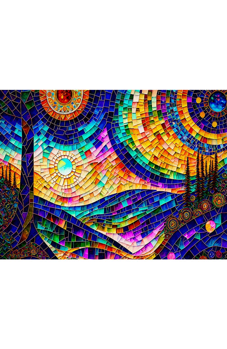 Sunsout Psychedelic Sunday 1000 piece Jigsaw Puzzle for Adults, Alternate, color, Multicolor