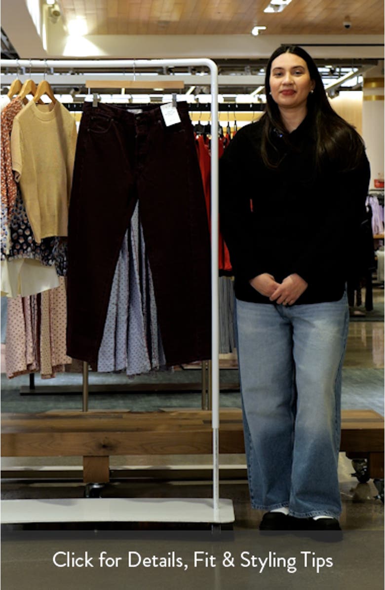 Pieced Barrel Leg Jeans, sales video thumbnail