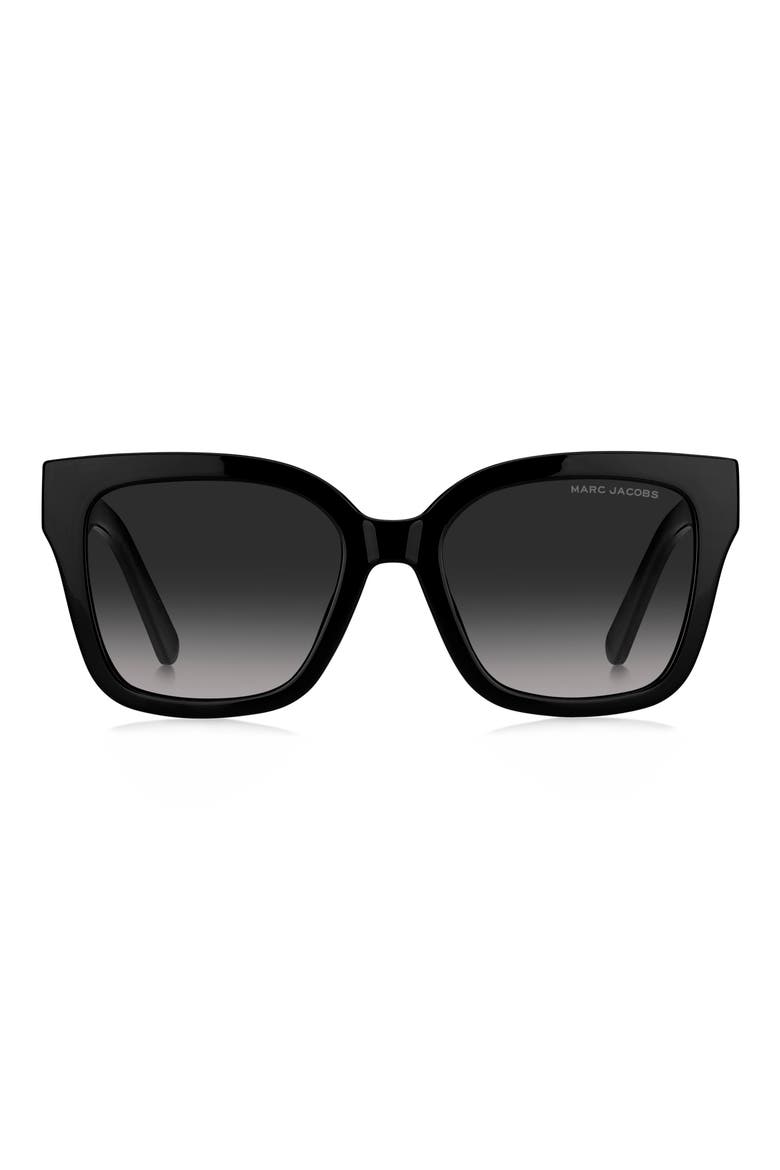 53mm Gradient Square Sunglasses, Main, color, 0807-9O