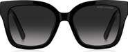 Marc Jacobs 53mm Gradient Square Sunglasses