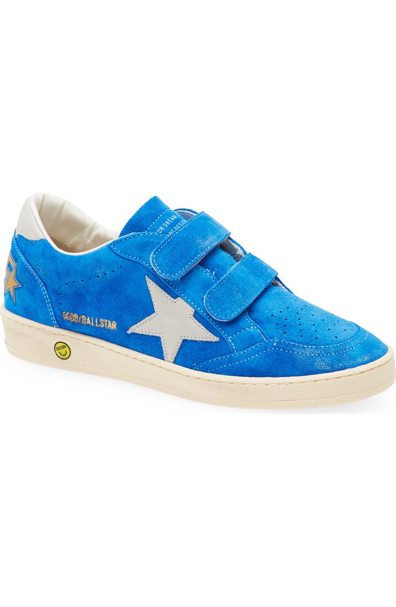 Golden Goose Kids' Ball Star Sneaker, Main, color, Blue/ Gray