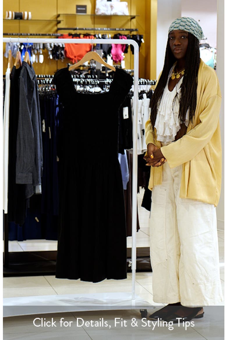 Cassidy Smock Bodice Midi Sundress video