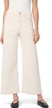 Joe's High Waist Ankle Wide Leg Jeans