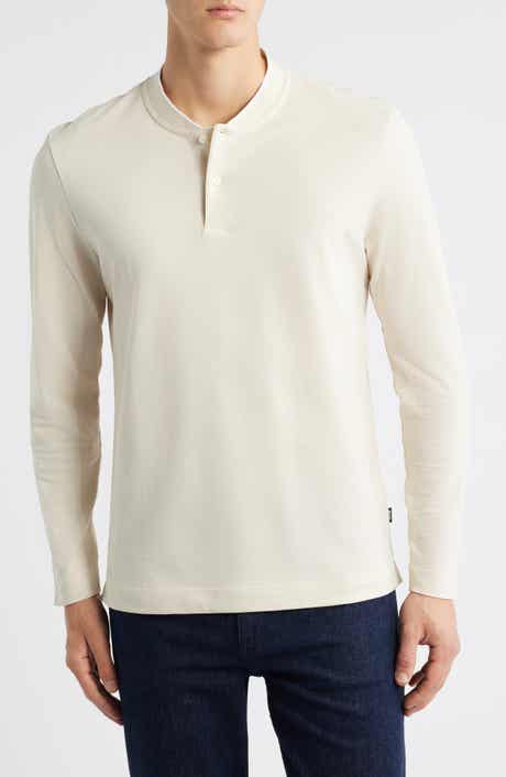 BOSS Pal Long Sleeve Blade Collar Polo