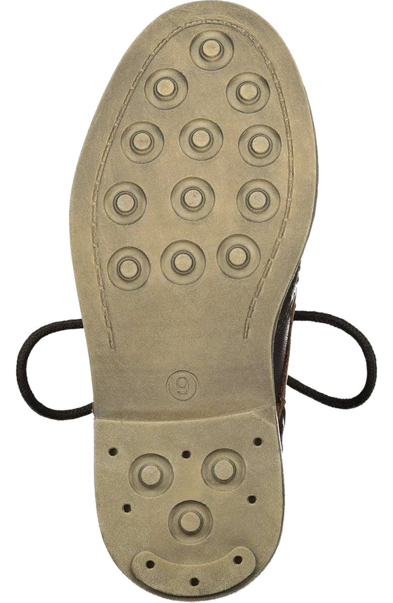 Hope & Henry Boys Leather Wingtip Oxford, Brown, Alternate, color, Brown