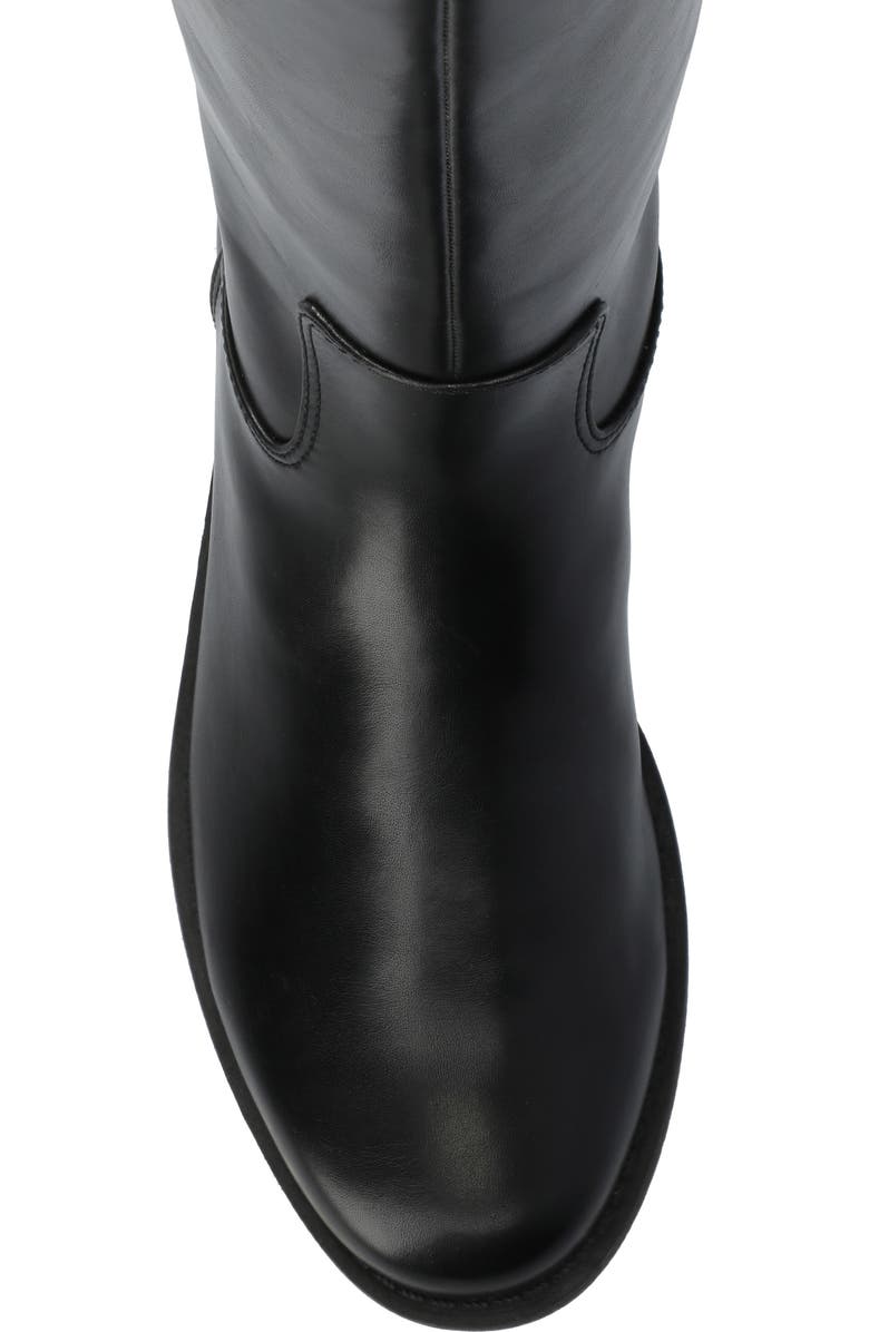 Journee Collection Gema Knee High Boot, Alternate, color, Black