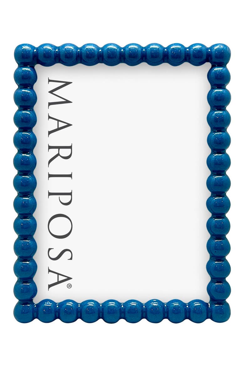 Baubles Picture Frame, Main, color, BLUE