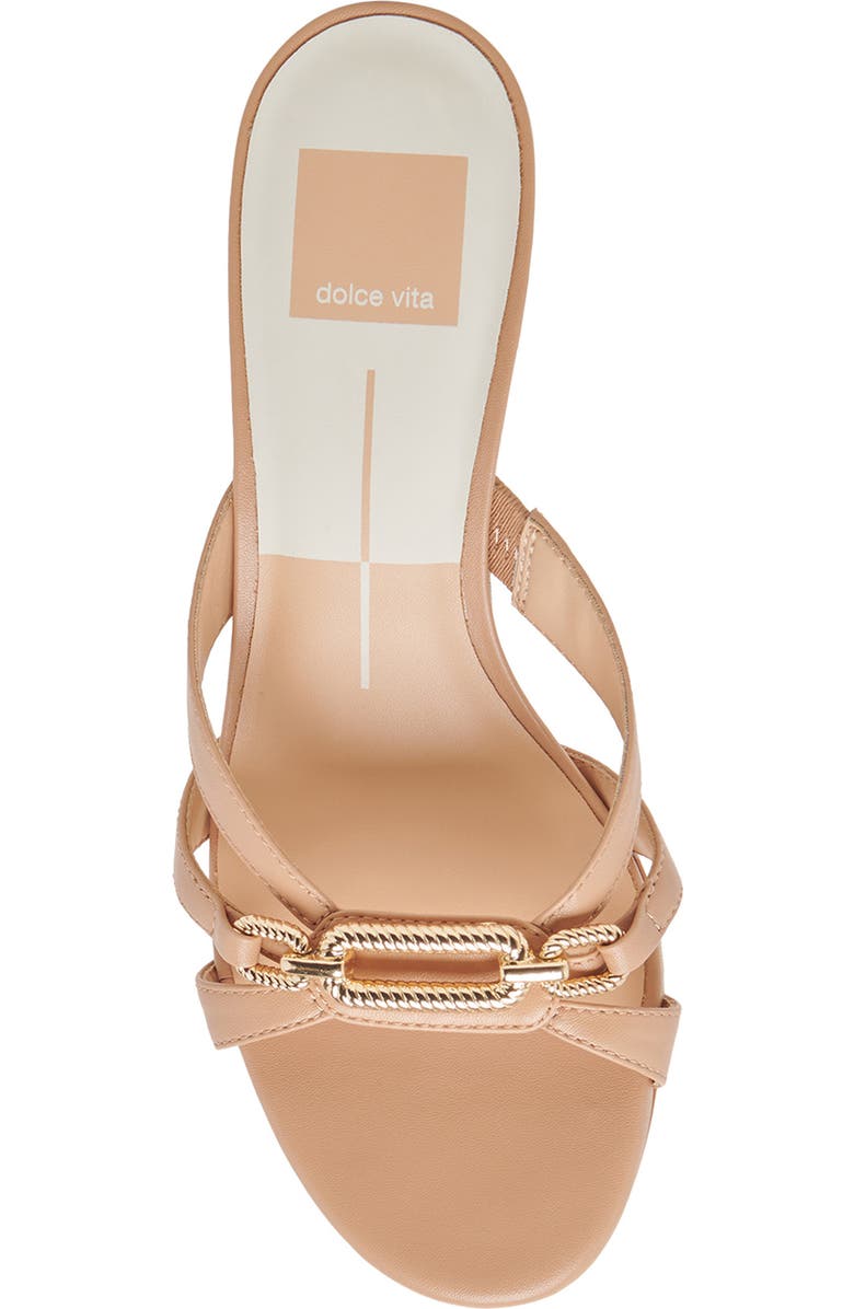 Dolce Vita Lerah Slide Sandal, Alternate, color, Cafe Leather