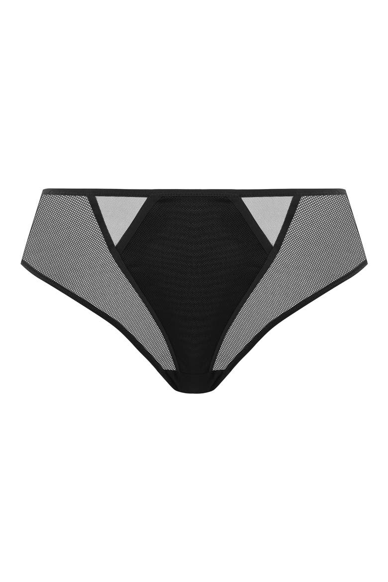 Kintai Mesh Thong, Alternate, color, BLACK