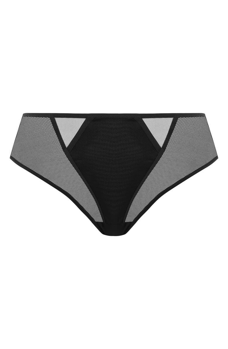 Elomi Kintai Mesh Thong, Alternate, color,