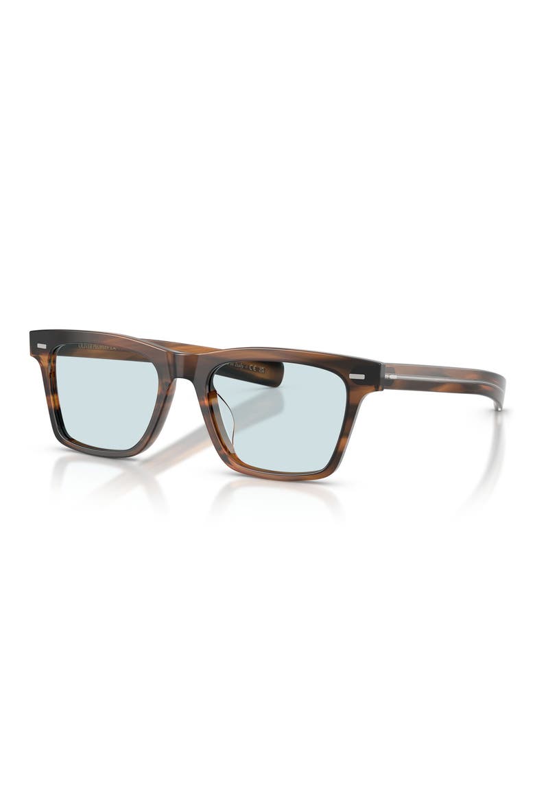 Maestro 51mm Pillow Sunglasses, Alternate, color, TUSCANY TORTOISE / SKY BLUE