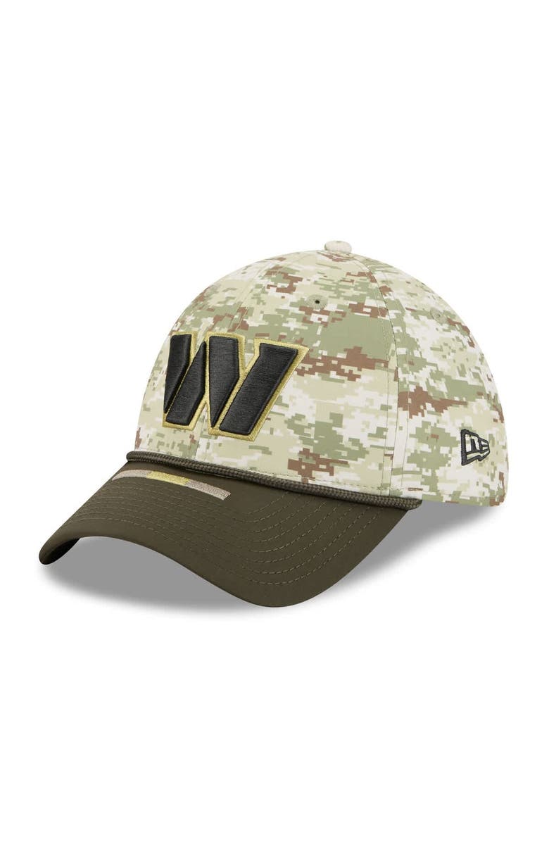 New Era Men's New Era Camo Washington Commanders 2025 Salute to Service 39THIRTY Flex Hat, Alternate, color, Camo
