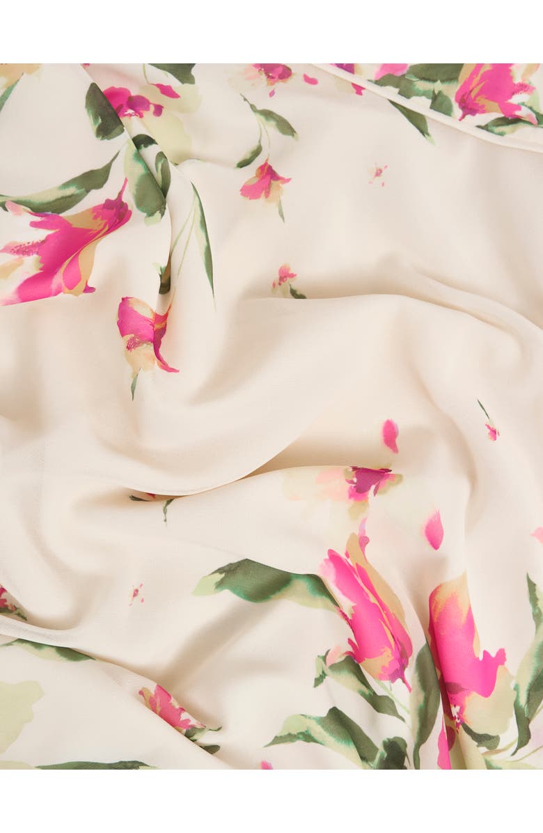 HOBBS LONDON Carly A-Line Midi Dress, Alternate, color, Cream Multi