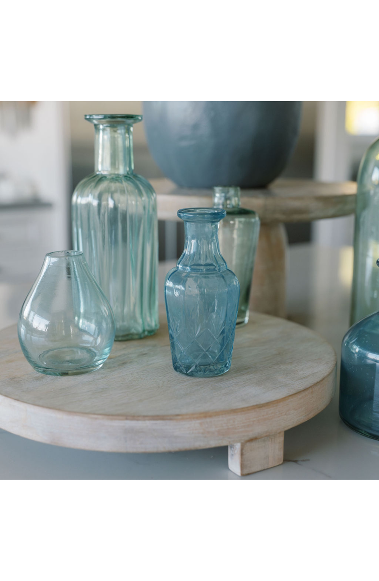 CG Hunter Assorted Blue and Green Glass Bud Vases, Alternate, color, Blue And Green