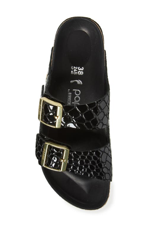 Birkenstock Papillio By Arizona Flex Platform Sandal In Black Black