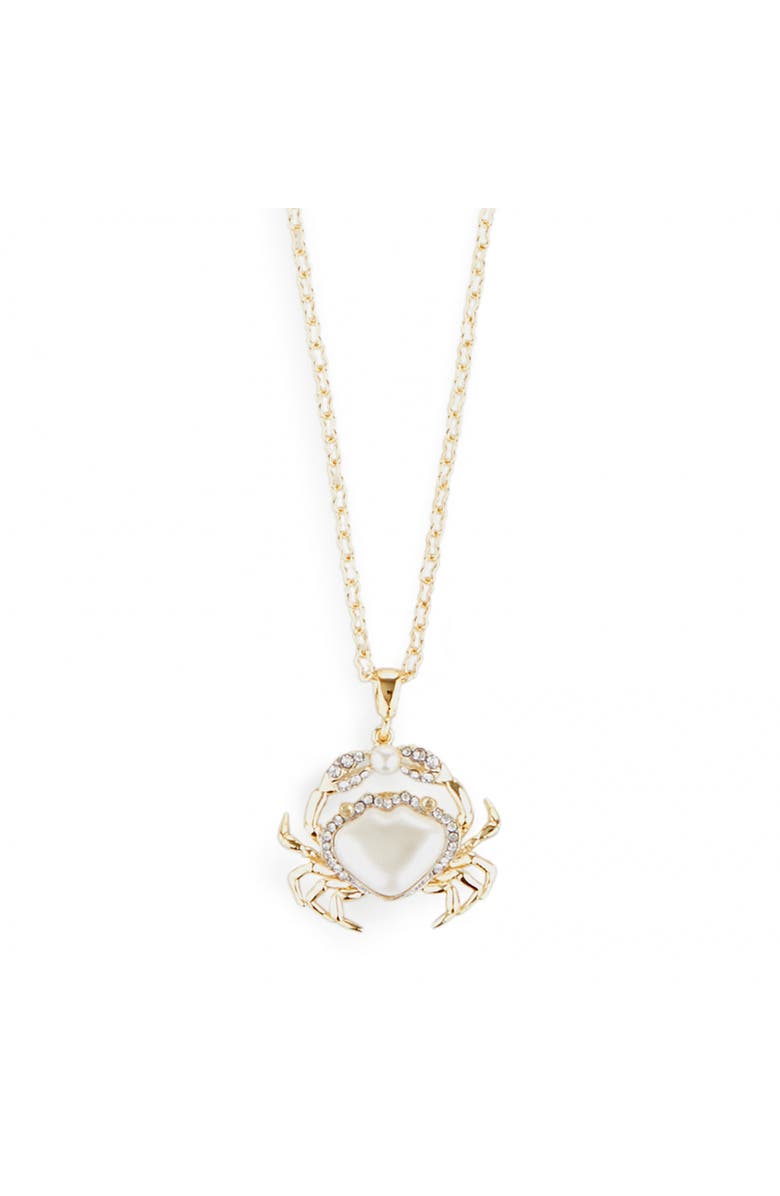 Bill Skinner Studio Crab Pendant, Main, color, Crab