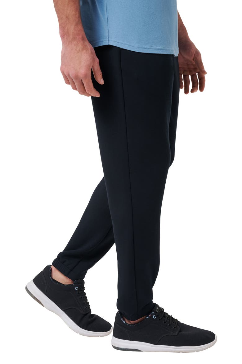 Fibercloud Drawstring Joggers, Alternate, color, BLACK