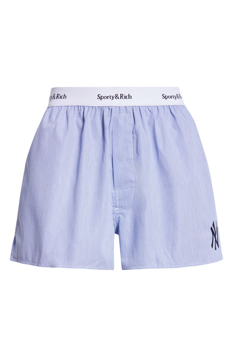 Sporty & Rich YANKEES SERIF BOXER, Main, color, 