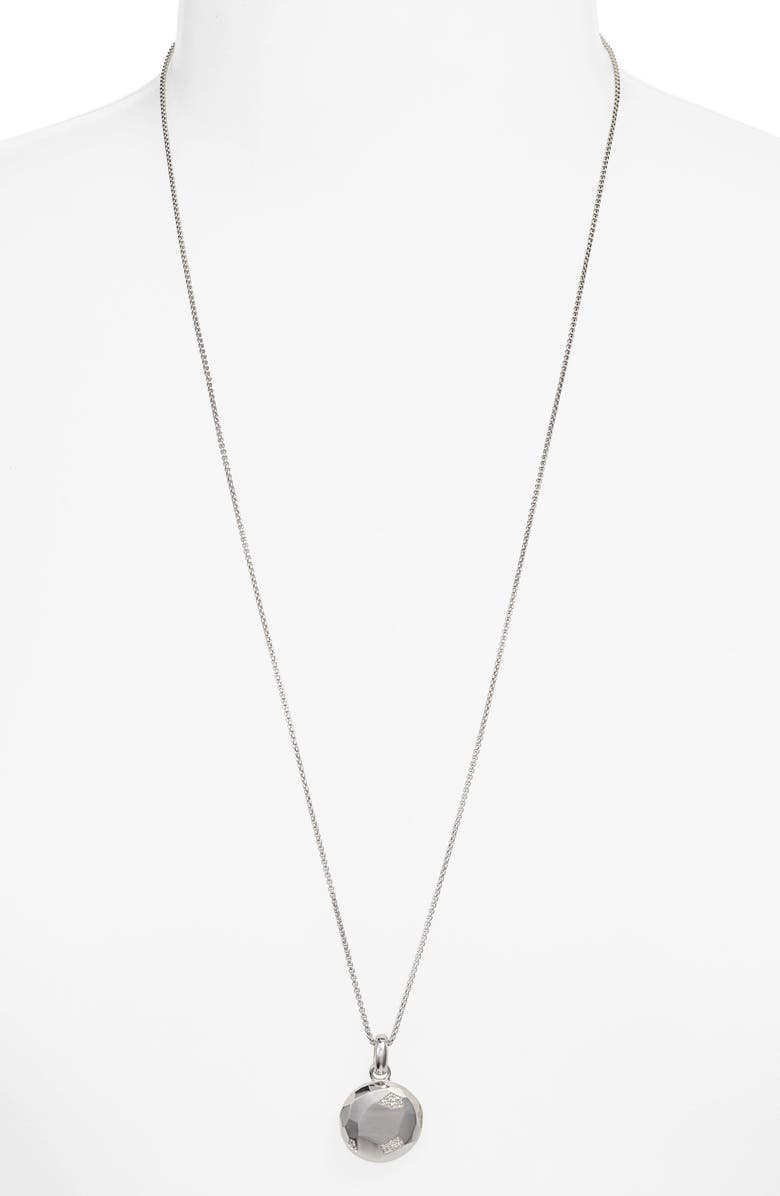 Kendra Scott Locket Necklace, Main, color,