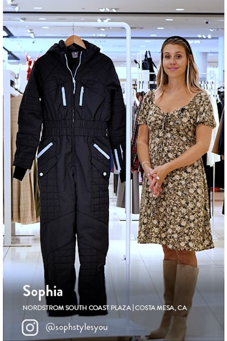 All Prepped Quilted Waterproof Snowsuit with Removable Hood video