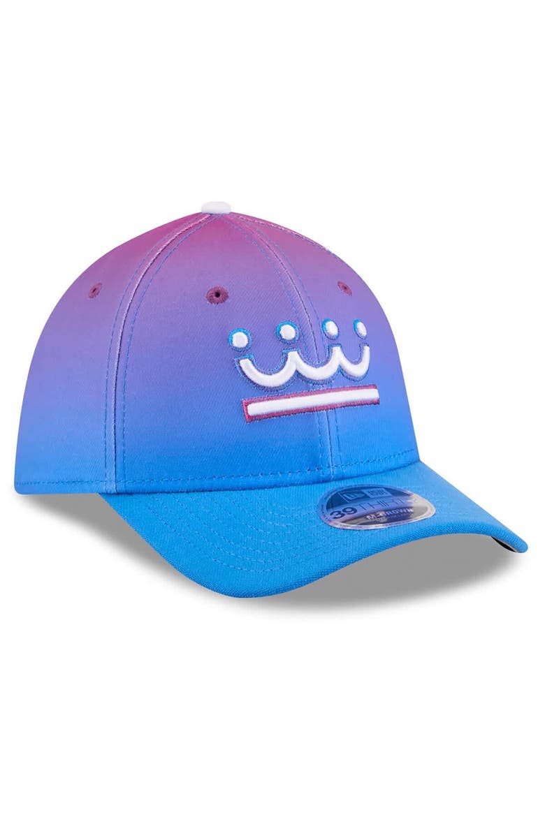 Men's New Era Purple/Blue Kansas City Royals 2026 City Connect M-Crown 39THIRTY Flex Hat, Alternate, color, Purple