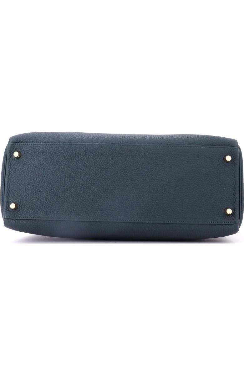 Pre-Owned Hermes Kelly Handbag Green Togo with Gold Hardware 35, Alternate, color, Vert Cypress