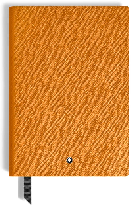 Medium Lined Leather Notebook
