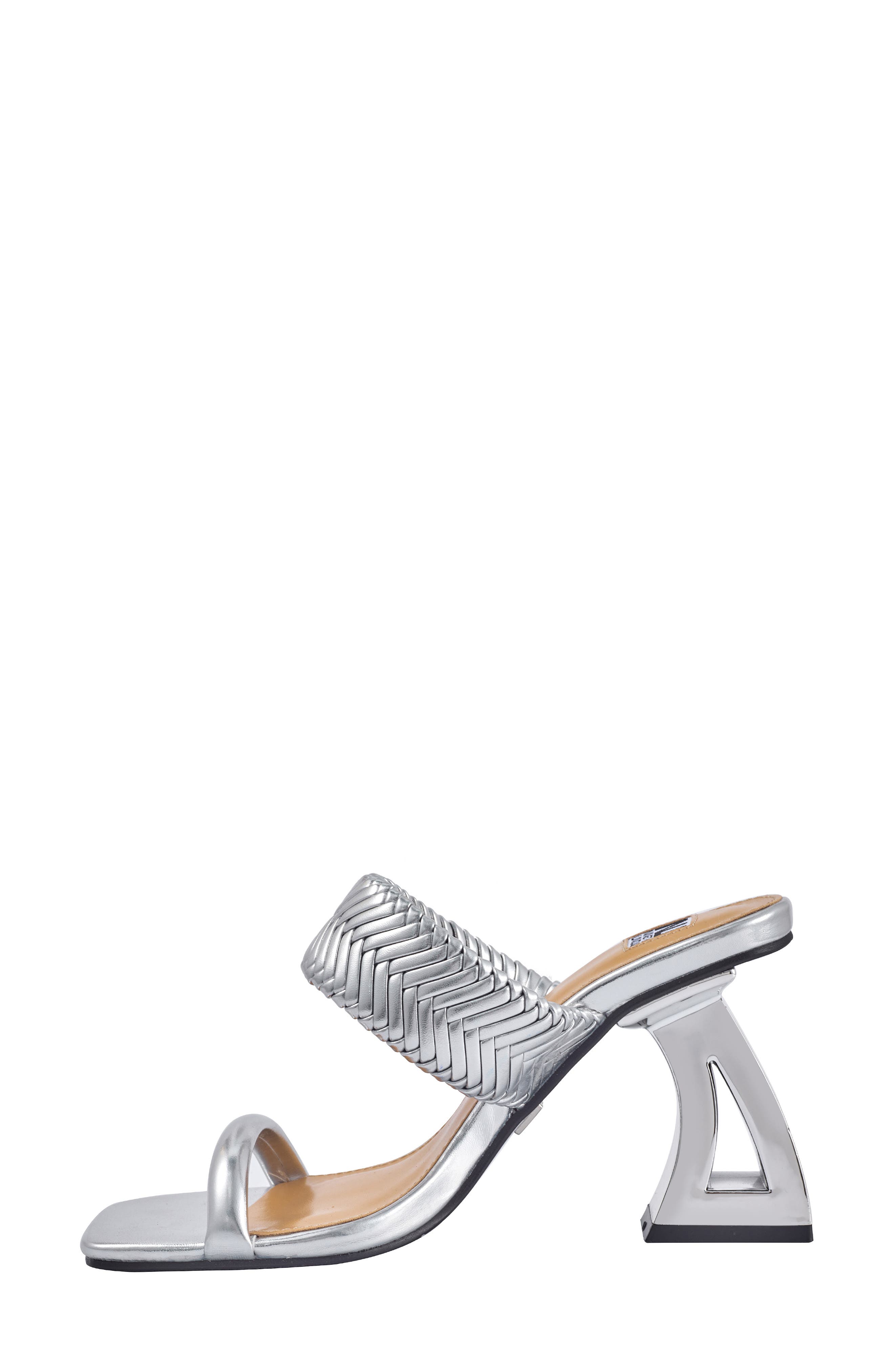 Malibu Slide Sandal, Alternate, color, SILVER
