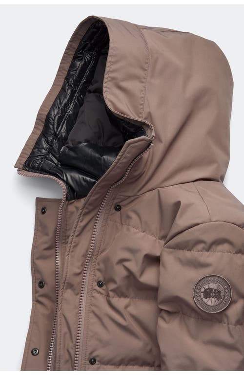 Canada Goose Shelburne Recycled Nylon 625 Fill Power Down Parka In Gray