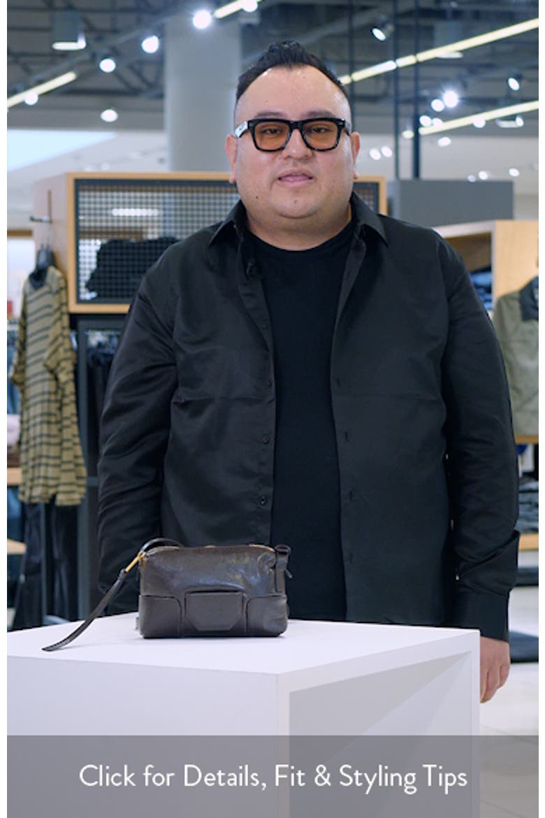 Ares Micro Leather Crossbody Bag video