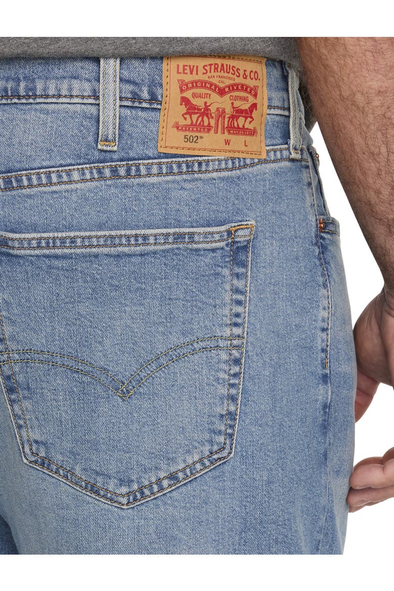 502 Tapered-Fit Stretch Jeans, Alternate, color, INTO THE THICK OF IT