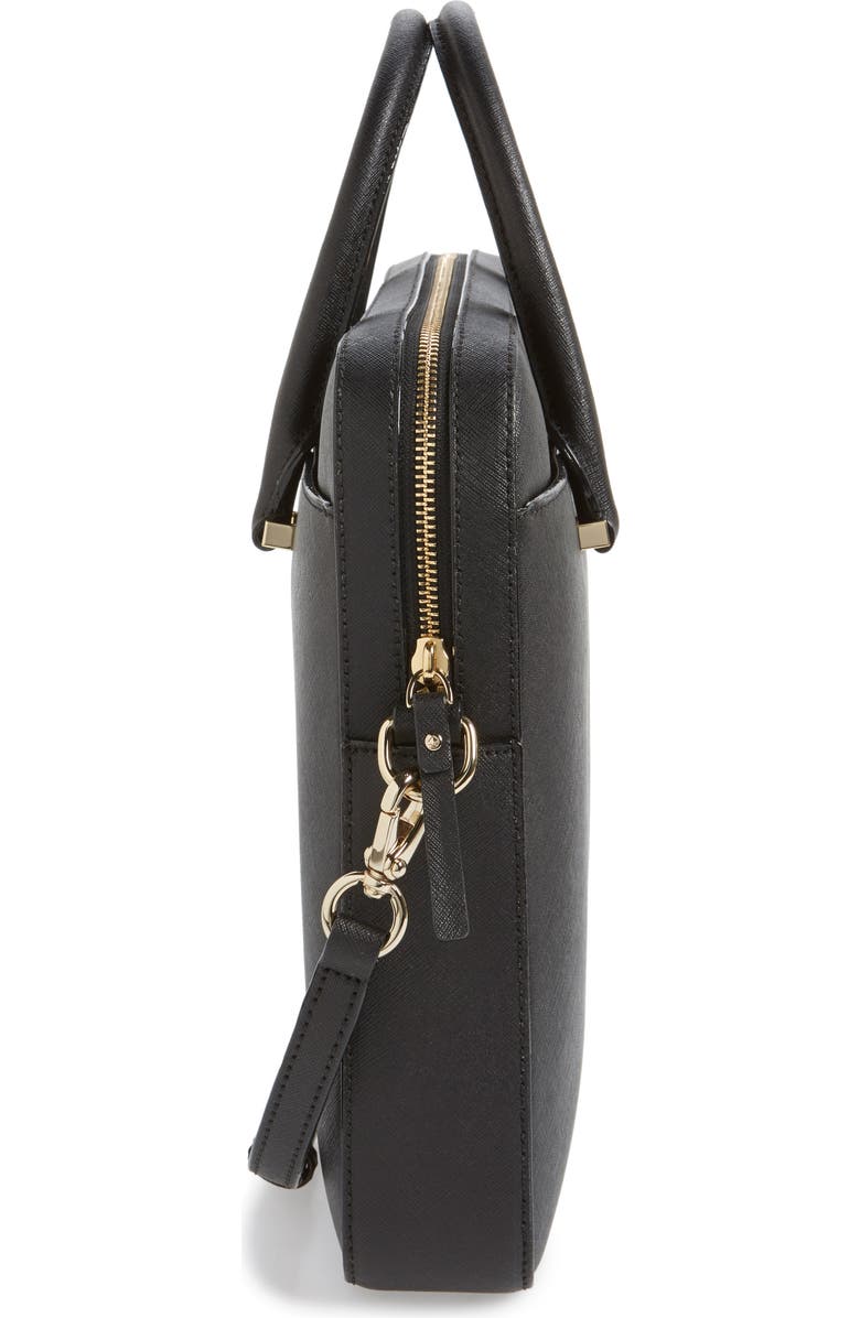 Kate Spade New York saffiano leather 13 inch laptop bag, Alternate, color,