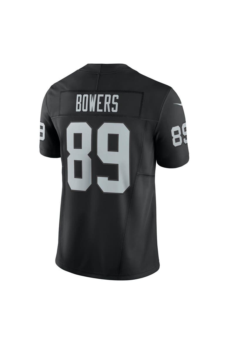 Men's Nike Brock Bowers Black Las Vegas Raiders Team Vapor F.U.S.E. Limited Jersey, Alternate, color, Black