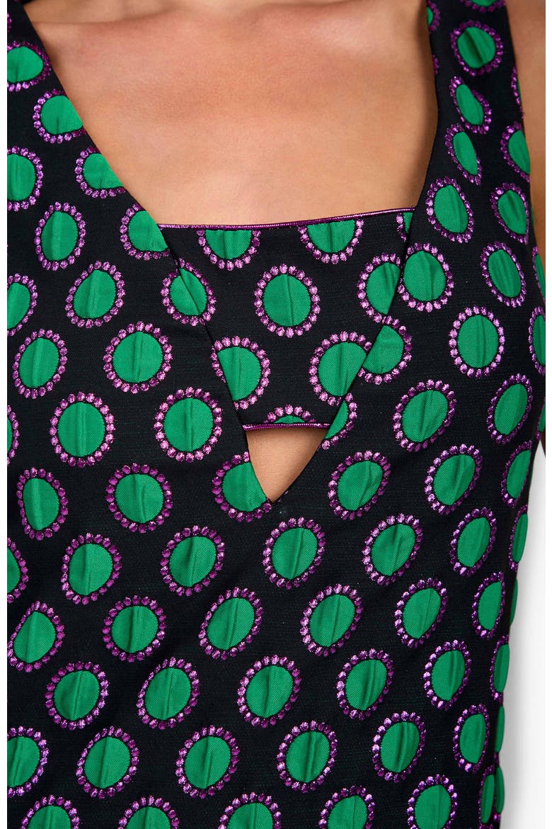 Bambilla Dress, Alternate, color, Gemstone
