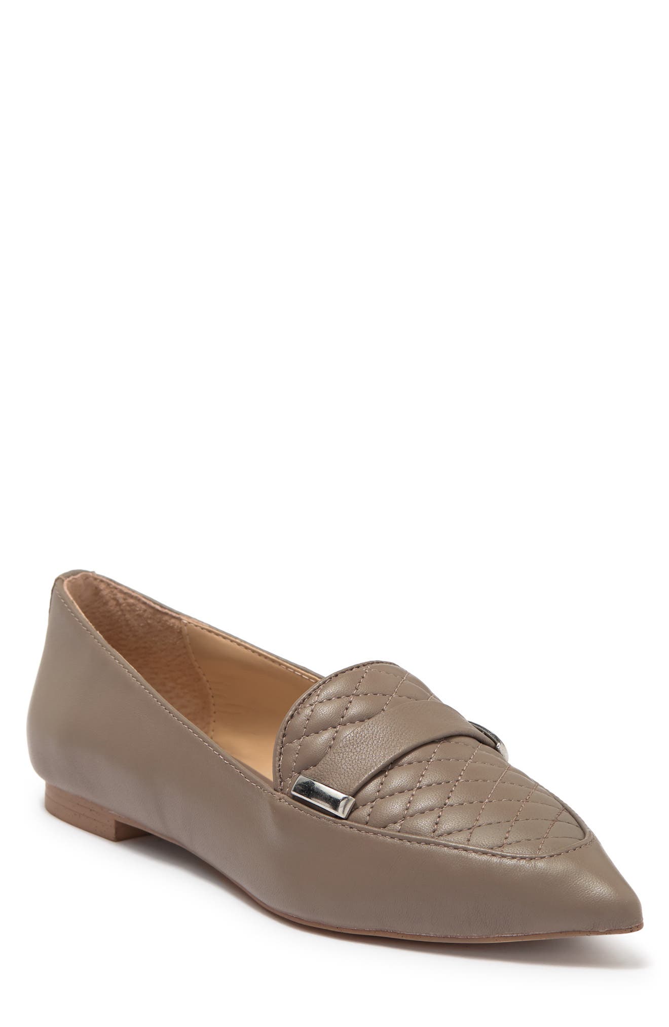 Nayeli Quilted Leather Loafer, Main, color, PORTOBELLO