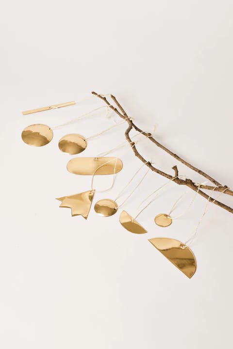 Abstract Ornaments - Set of 9