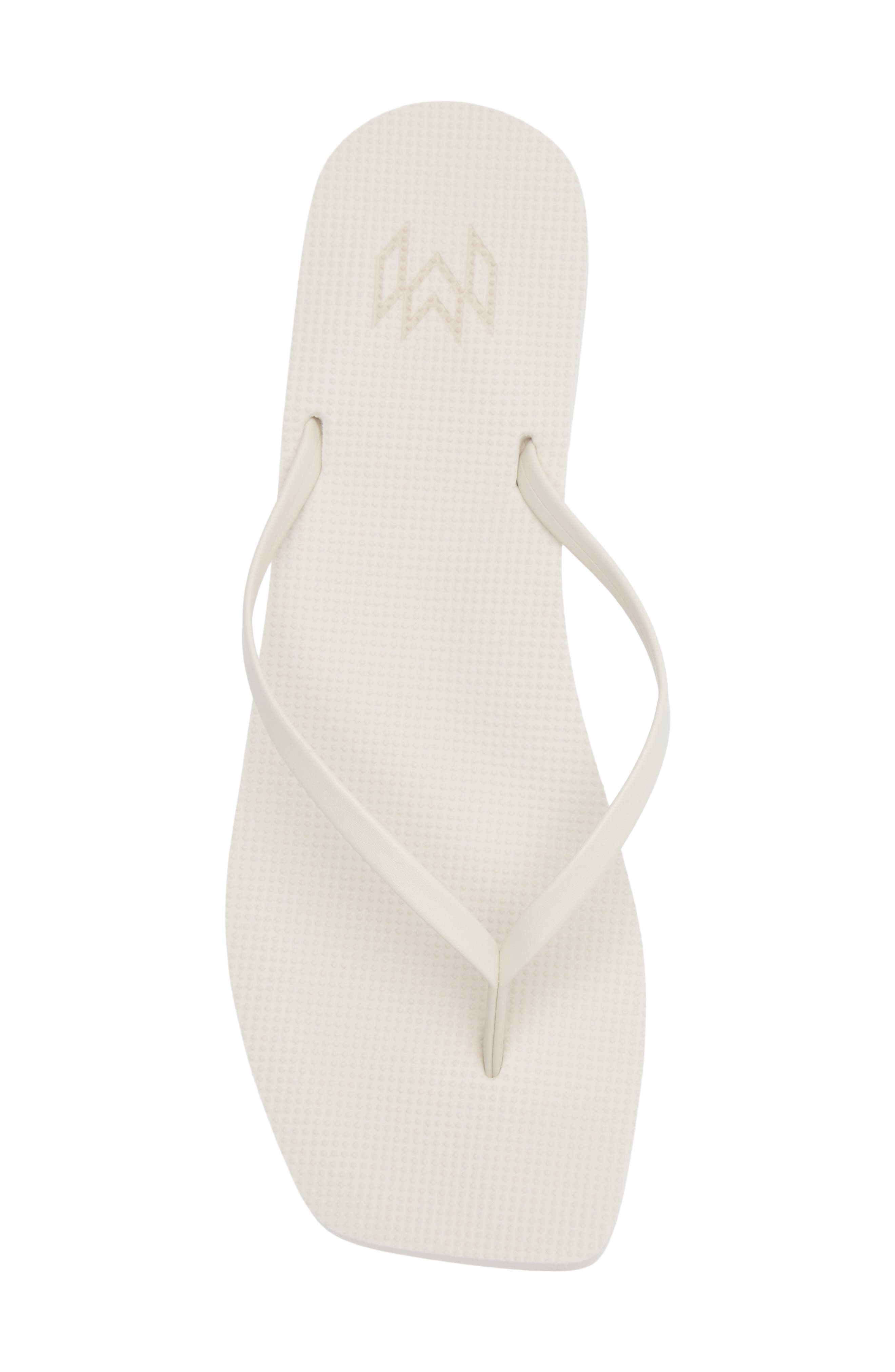 Malvados Lola Square Toe Flip-Flop, Alternate, color, Ash